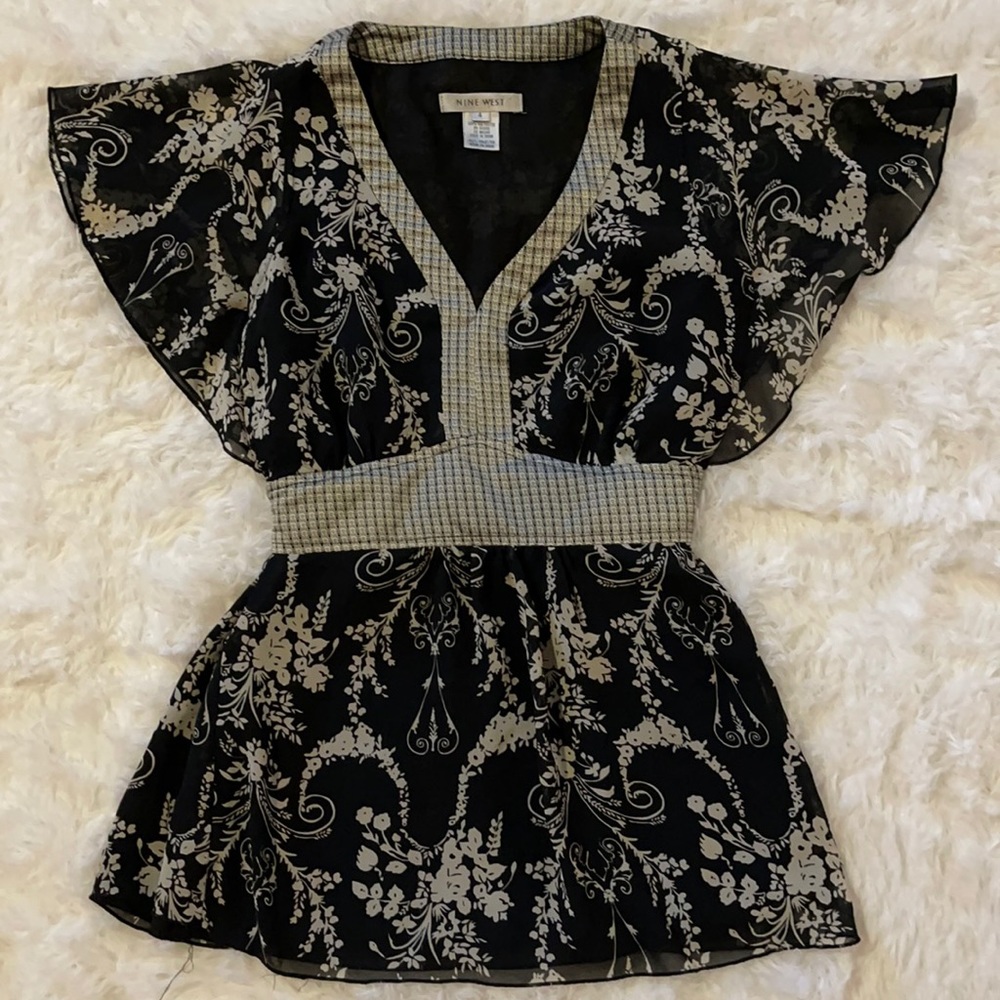 Nine West Blouse Size 4